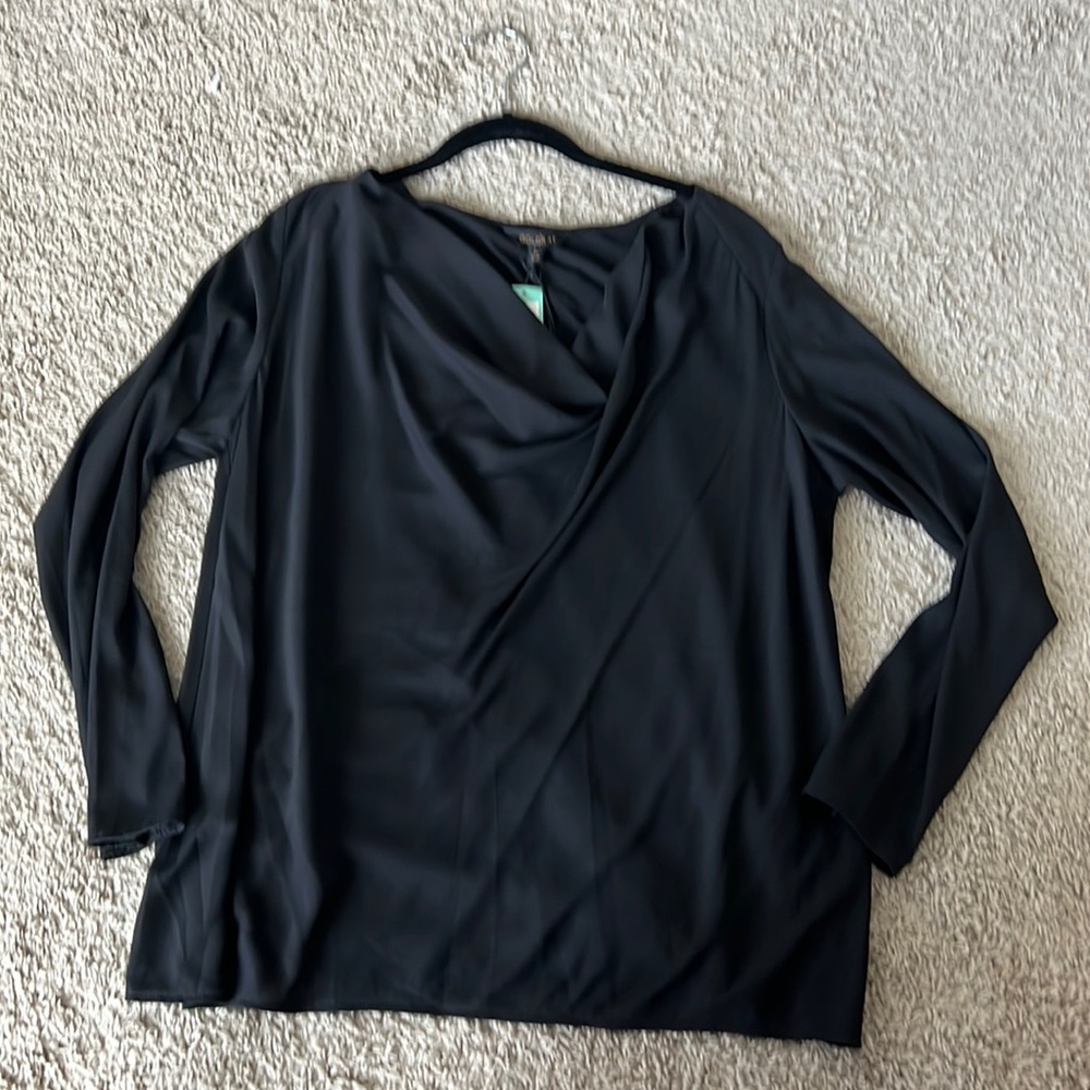 Black Blouse plus size 1x